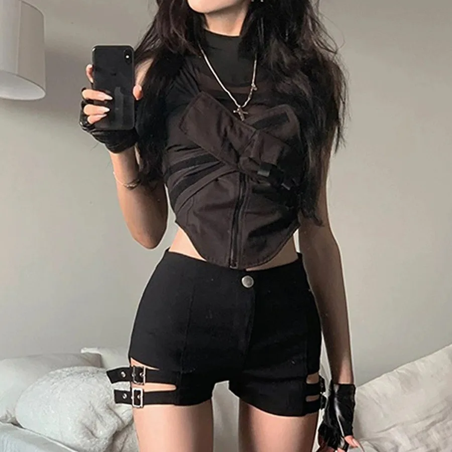 839# New Sexy Stretch Black High Waist Shorts Hot Pants European American Nightclub Women's Casual Bottoms
839# New Sexy Stretch Black High Waist Shorts Hot Pants European American Nightclub Women's Casual Bottoms