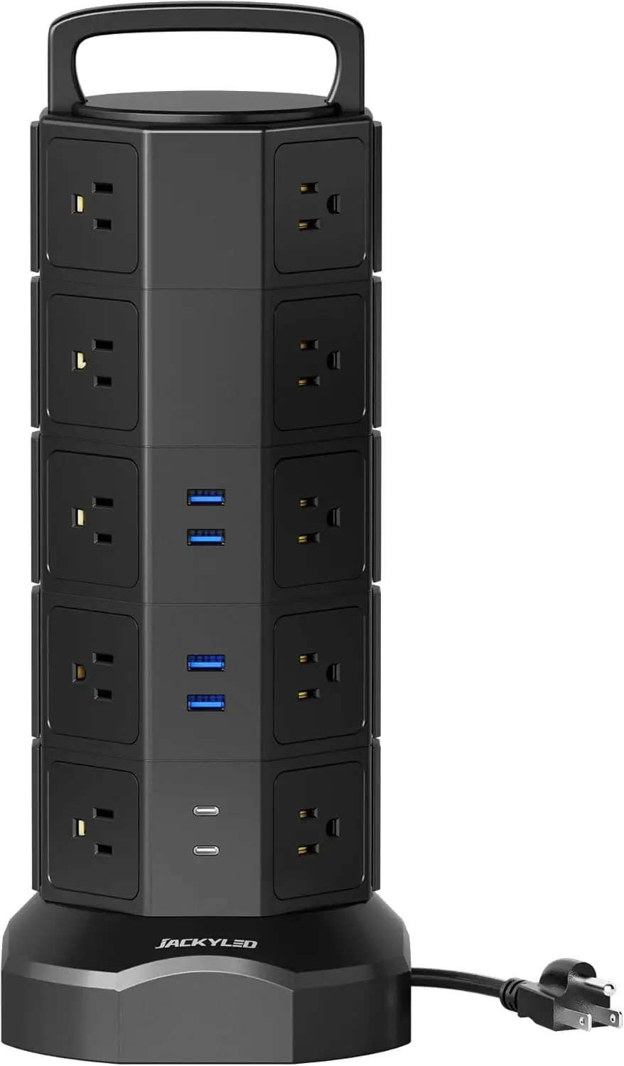 Многорозеточный блок питания на 20 розеток с 6 USB-портами, защитой от перенапряжения 1050 Дж, зарядной станцией на 13 А, кабелем 6,5 футов для дома и офиса
Многорозеточный блок питания на 20 розеток с 6 USB-портами, защитой от перенапряжения 1050 Дж, зарядной станцией на 13 А, кабелем 6,5 футов для дома и офиса