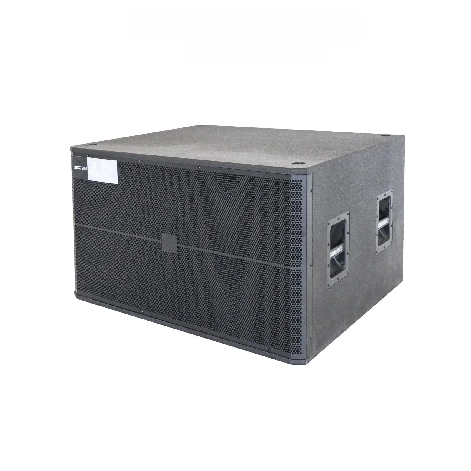 SRX728S Audio Dual 18 Inch Outdoor Subwoofer Speaker For Concert Event Activity
SRX728S Audio Dual 18 Inch Outdoor Subwoofer Speaker For Concert Event Activity