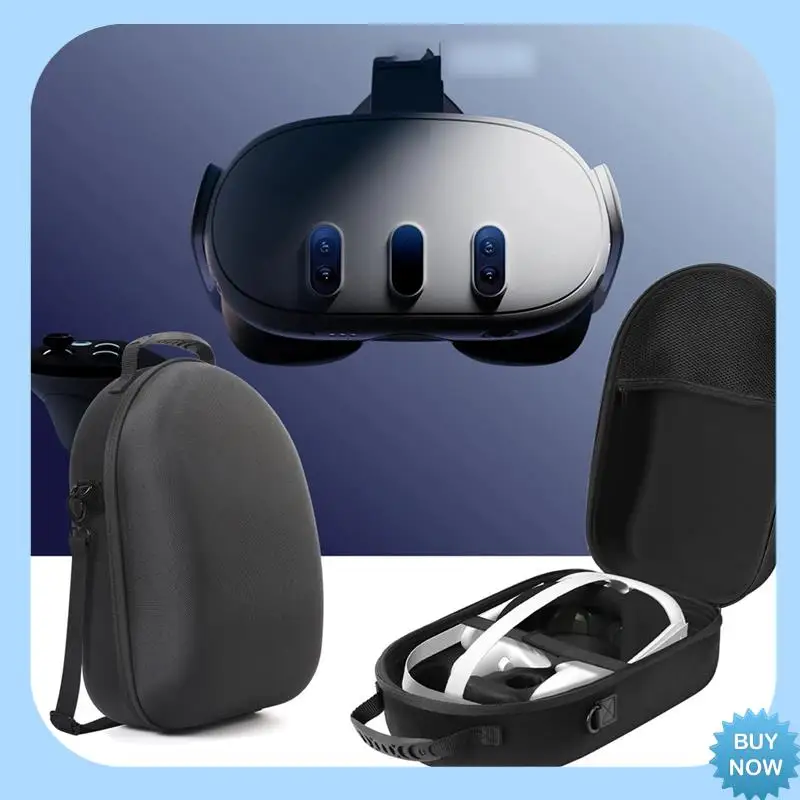 A47Z For Meta Quest 3 Portable VR Glasses Storage Bag ABS Shockproof EVA Hard Shell Travel Carrying Case Gray
A47Z For Meta Quest 3 Portable VR Glasses Storage Bag ABS Shockproof EVA Hard Shell Travel Carrying Case Gray