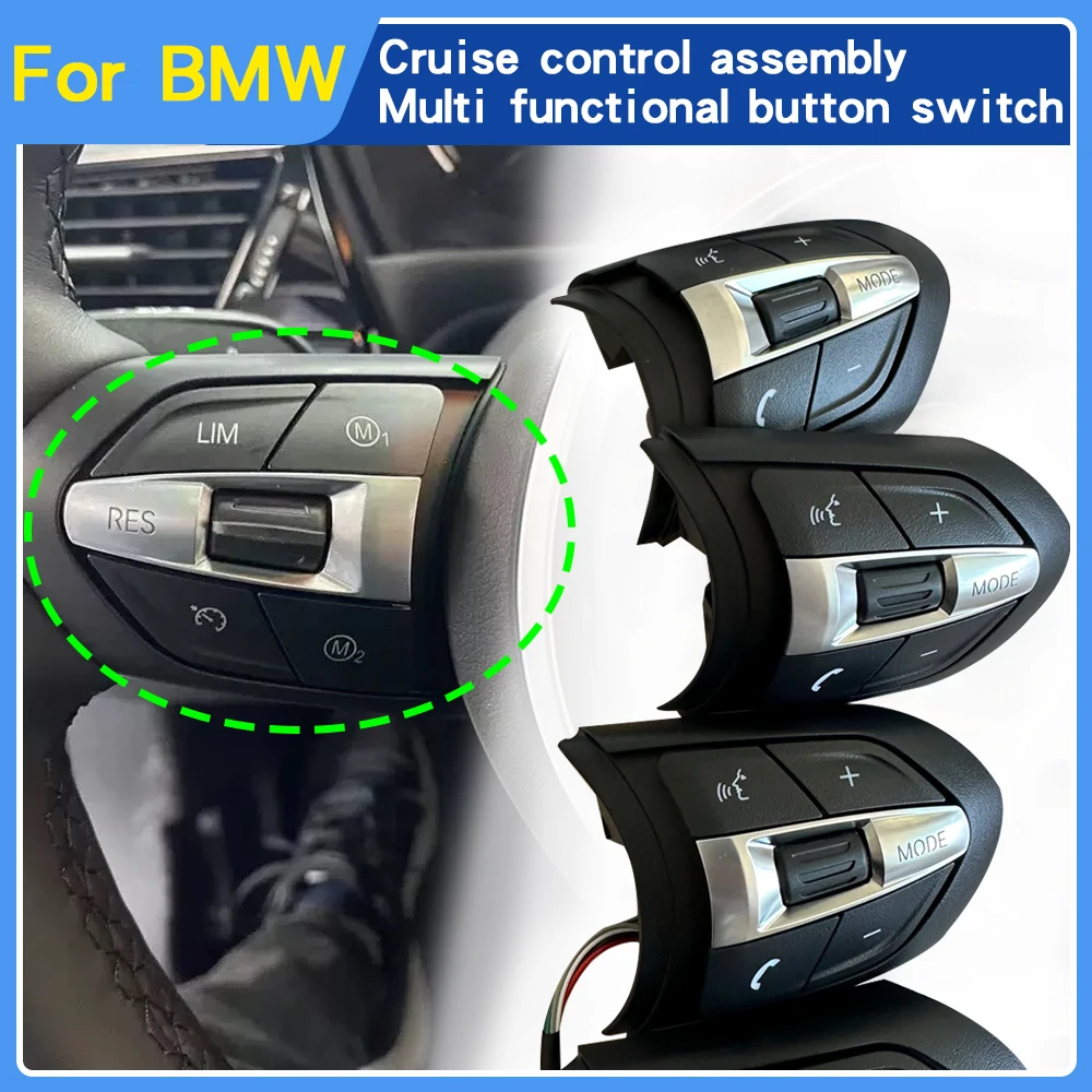 T Back Steering Wheel Cruise Control Assembly Multi-Function Button Switch For BMW 3 Series 1 Series X1x2 5 Series
T Back Steering Wheel Cruise Control Assembly Multi-Function Button Switch For BMW 3 Series 1 Series X1x2 5 Series