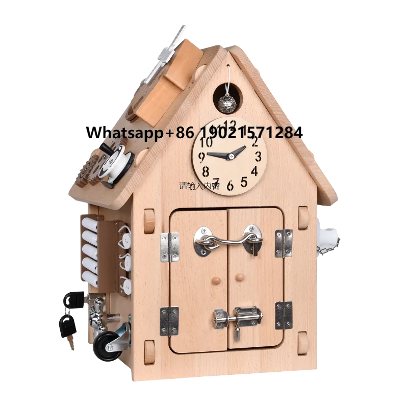 Amazon Explosion Model with Starry Roof Busy House Unlocking Board Key Pairing Teaching Aids Wooden Toys
Amazon Explosion Model with Starry Roof Busy House Unlocking Board Key Pairing Teaching Aids Wooden Toys
