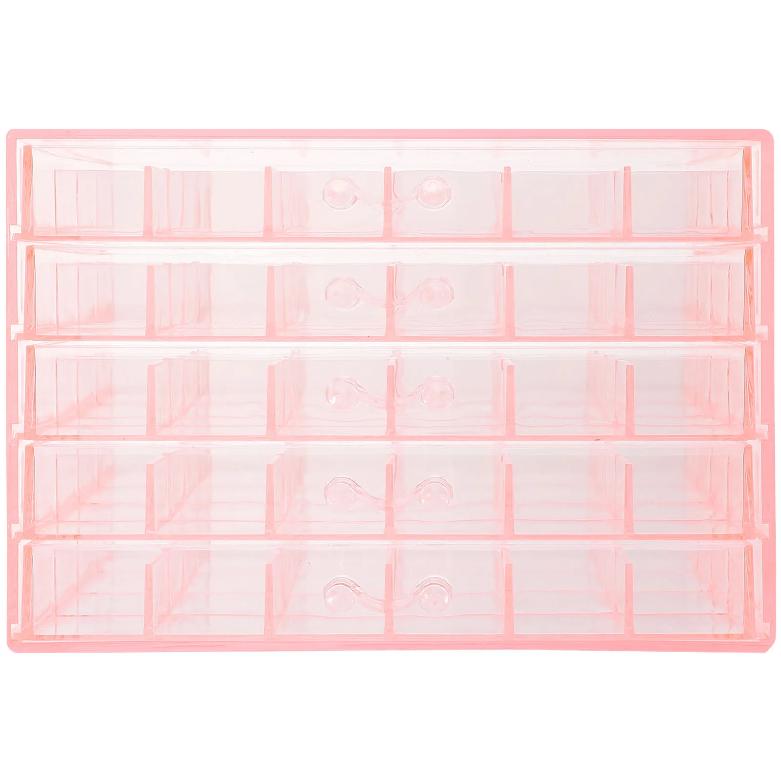 Multi layer Jewelry Storage Box 5 tier 120 compartments Transparent Pink Large Capacity Dust proof Necklace Earring ganizer
Multi layer Jewelry Storage Box 5 tier 120 compartments Transparent Pink Large Capacity Dust proof Necklace Earring ganizer