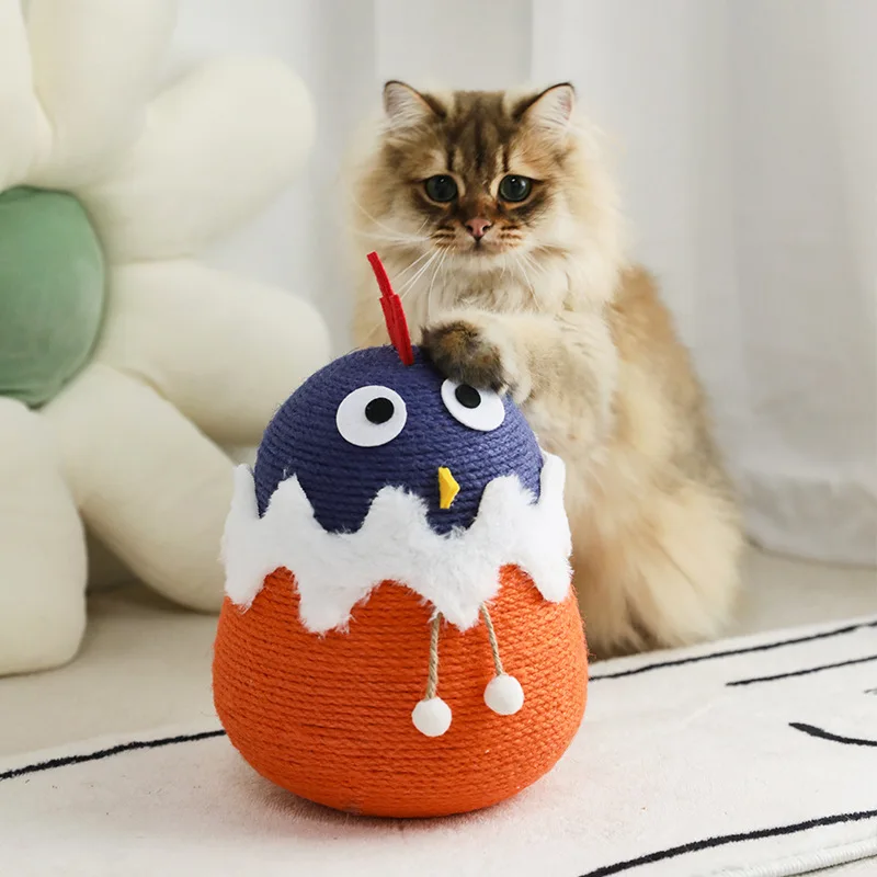 Thump Chicken Tumbler Cat Self-Healing Fur Ball, Sisal Small Climbing Frame, Cat Scratching Post, Pet Supplies Toy
Thump Chicken Tumbler Cat Self-Healing Fur Ball, Sisal Small Climbing Frame, Cat Scratching Post, Pet Supplies Toy