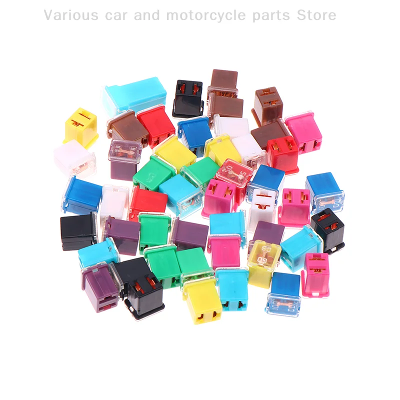 5pcs Compact Square Auto Fuse Set 20A-90A with Storage Box, Mini Car Fuses Assortment Kit
5pcs Compact Square Auto Fuse Set 20A-90A with Storage Box, Mini Car Fuses Assortment Kit