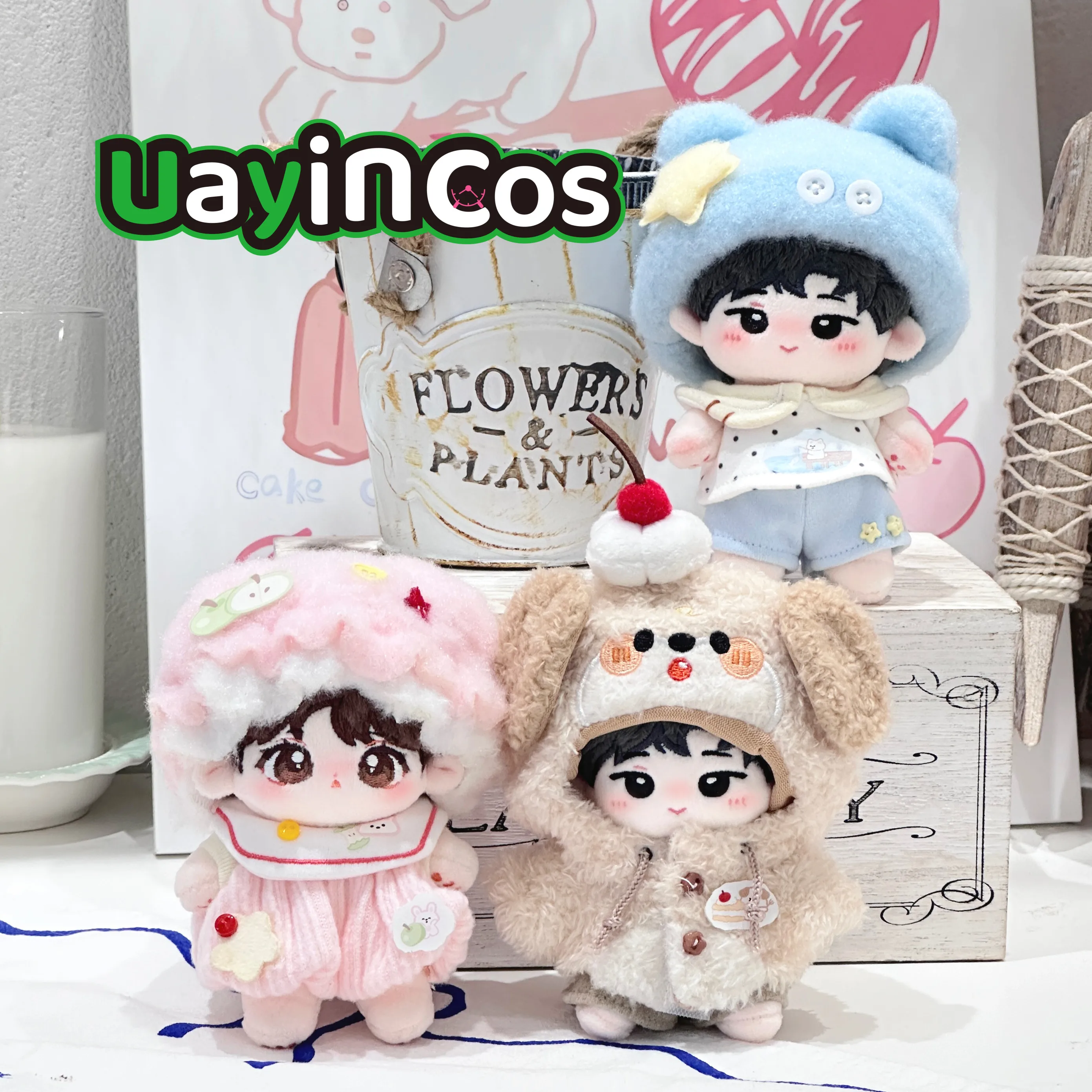 В наличии 10 см кукольная одежда кролик кошка десертная шляпа жилет брюки костюм одежда костюм мягкие плюшевые аксессуары для кукол аниме игрушка 
В наличии 10 см кукольная одежда кролик кошка десертная шляпа жилет брюки костюм одежда костюм мягкие плюшевые аксессуары для кукол аниме игрушка