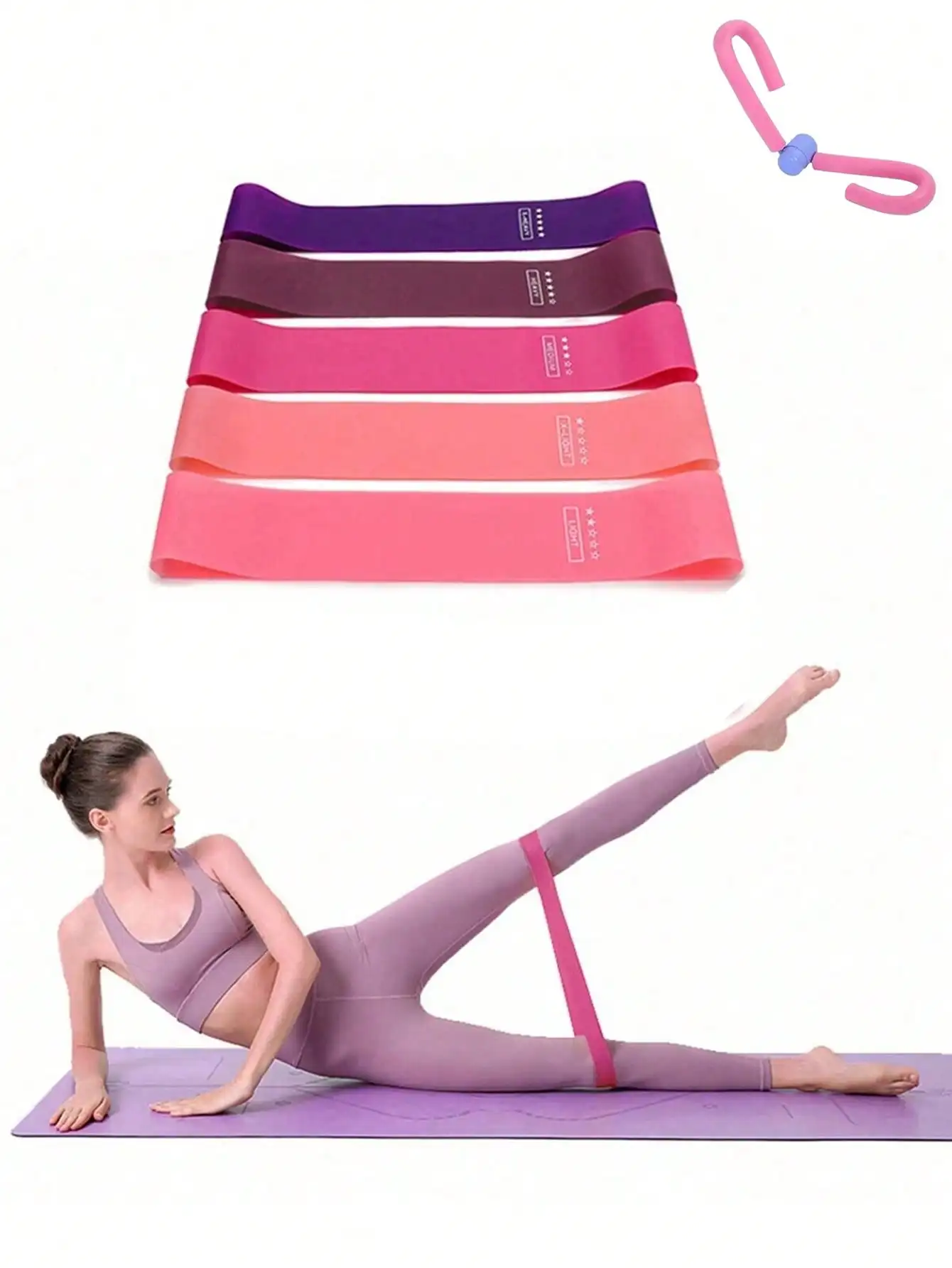 1pc Portable Resistance Band, Women Squat Booty Glute Bands, Gym Yoga Exercise Equipment Stretch Bands For Legs & Arms Gym Accessories
1pc Portable Resistance Band, Women Squat Booty Glute Bands, Gym Yoga Exercise Equipment Stretch Bands For Legs & Arms Gym Accessories