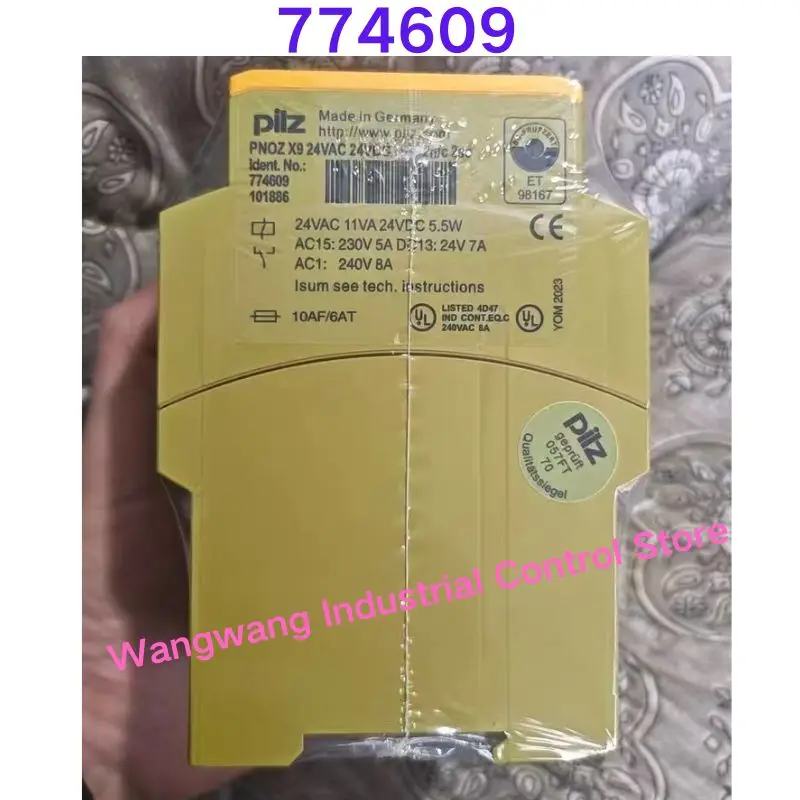 Brand-new Safety relay Pilz x9 774609
Brand-new Safety relay Pilz x9 774609