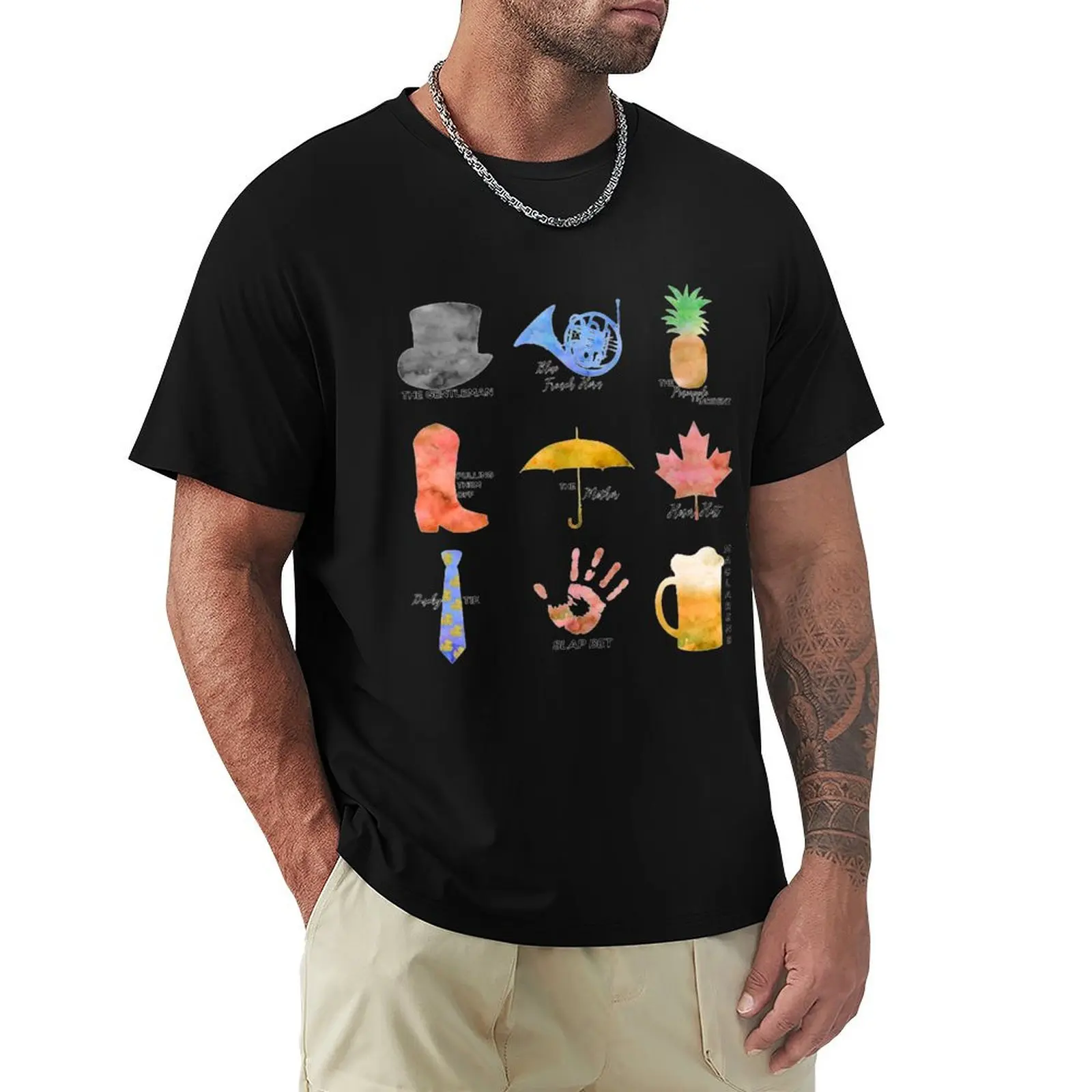 HIMYM Symbols T-Shirt custom shirt Aesthetic clothing animal prinfor boys Man t-shirt Men's cotton t-shirt
HIMYM Symbols T-Shirt custom shirt Aesthetic clothing animal prinfor boys Man t-shirt Men's cotton t-shirt