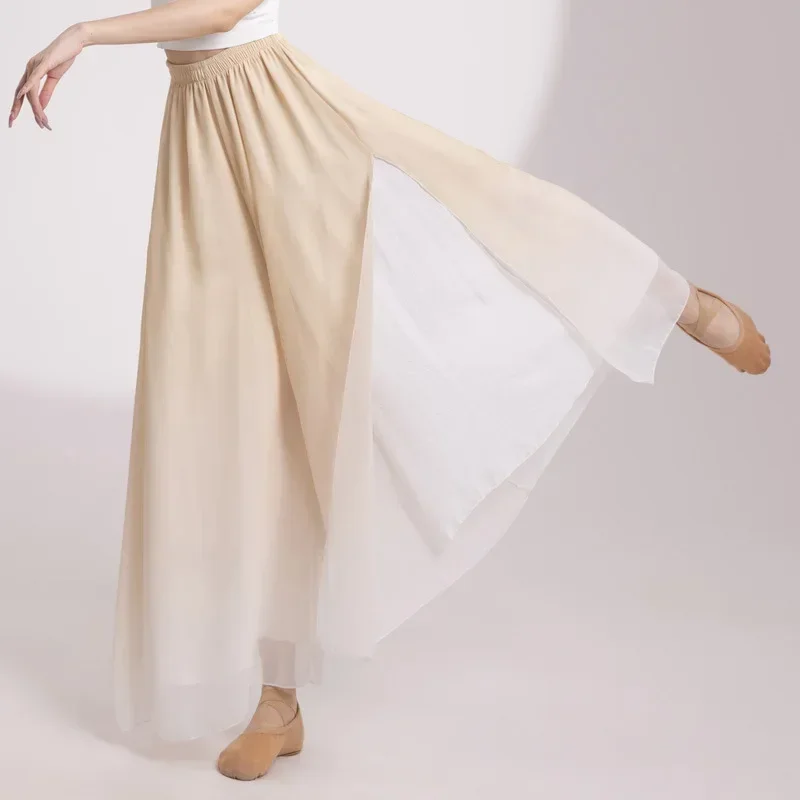 Women Modern Dance Training Pants Loose Dance Pants Adult Girl Classical Dance Chiffon Wide Leg Body Yoga Pants
Women Modern Dance Training Pants Loose Dance Pants Adult Girl Classical Dance Chiffon Wide Leg Body Yoga Pants