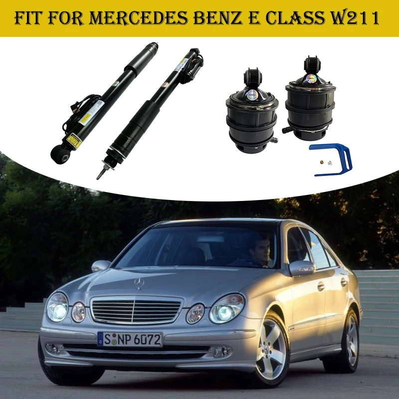 Набор из 4 шт. задний амортизатор с пневматической пружиной для Mercedes Benz E Class W211 A 2113262400 A 2113201325 A 2113201225
Набор из 4 шт. задний амортизатор с пневматической пружиной для Mercedes Benz E Class W211 A 2113262400 A 2113201325 A 2113201225