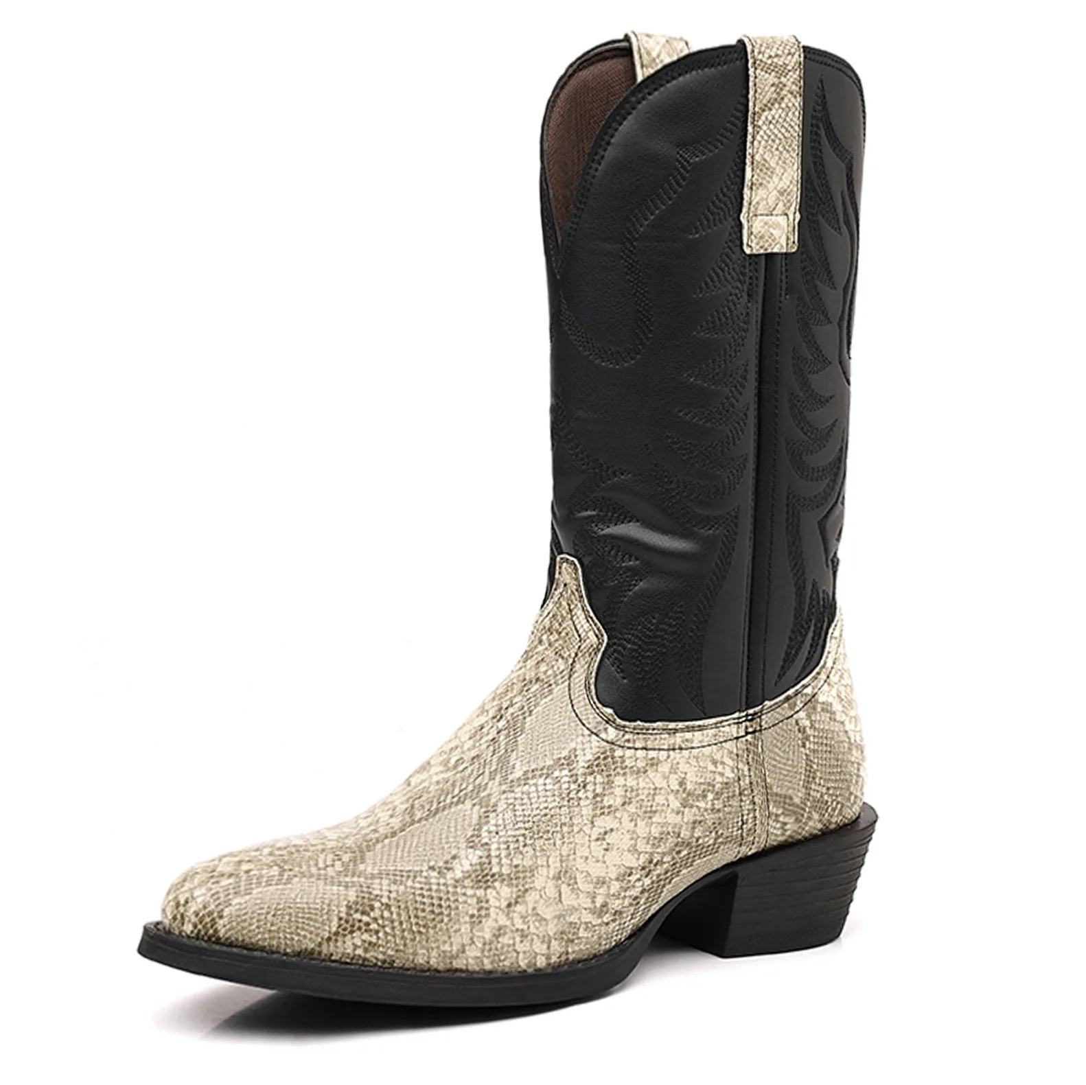 Men's Classic Retro Leather Boots Comfortable and Breathable Western Cowboy Boots
Men's Classic Retro Leather Boots Comfortable and Breathable Western Cowboy Boots