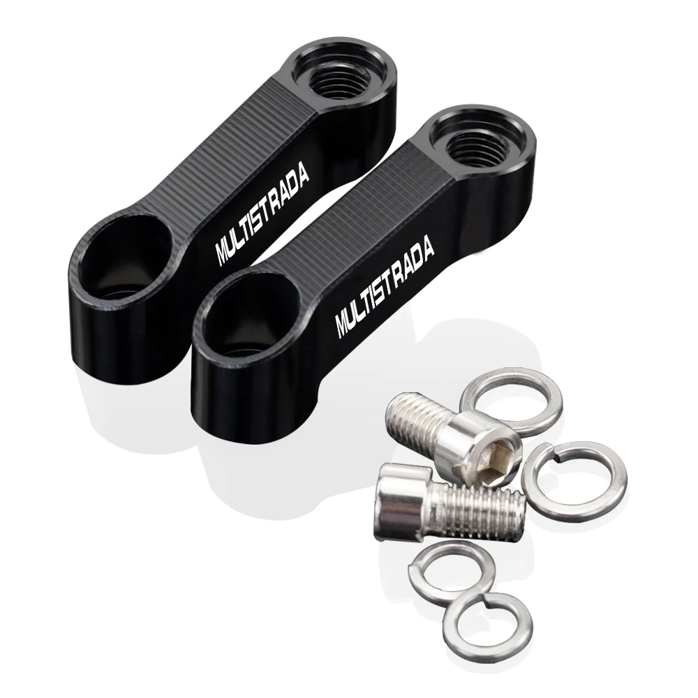 Motorcycle Rearview Mirrors Extension Riser Extend Adapter for Ducati MTS1100 1100S 1200 1200S Multistrada 950 1100 1200 / S / G
Motorcycle Rearview Mirrors Extension Riser Extend Adapter for Ducati MTS1100 1100S 1200 1200S Multistrada 950 1100 1200 / S / G