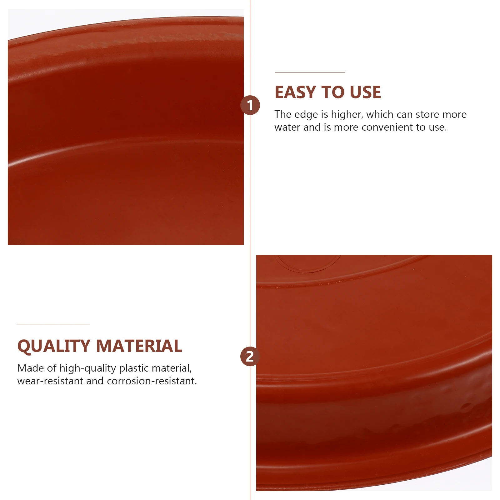 5pcs Resin Planter Tray Oval Flowerpot Baseplate for Potted Plants Plastic Bonsai Stand Accessories Plant Pot
5pcs Resin Planter Tray Oval Flowerpot Baseplate for Potted Plants Plastic Bonsai Stand Accessories Plant Pot