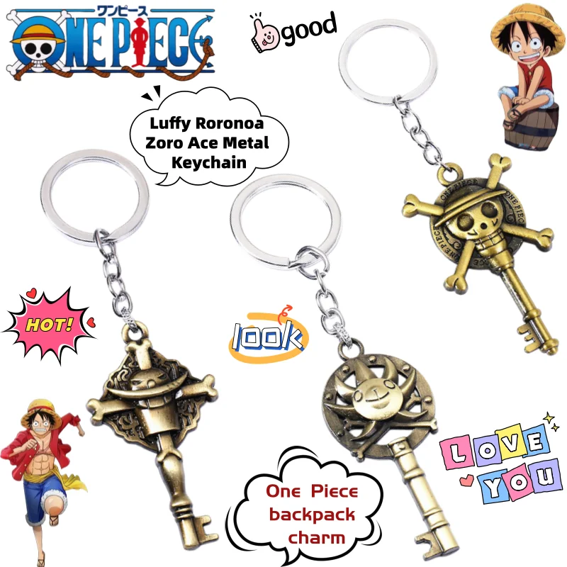 New One Piece Luffy Roronoa Zoro Ace Secondary Animation Peripheral Keychain Creative Cartoon Metal Backpack Decorative Pendant
New One Piece Luffy Roronoa Zoro Ace Secondary Animation Peripheral Keychain Creative Cartoon Metal Backpack Decorative Pendant