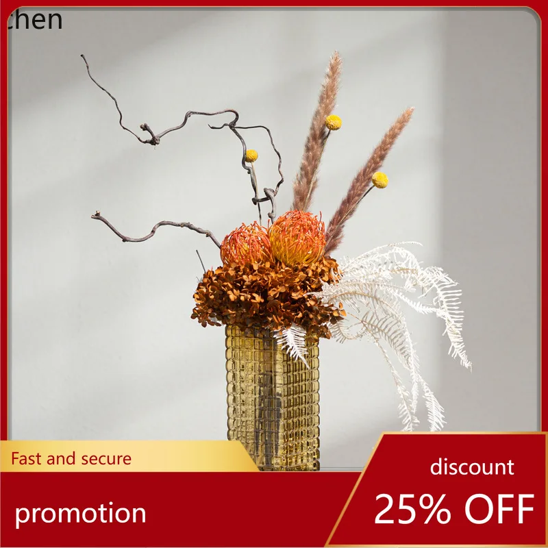 HXL Floral Decoration Living Room Entrance Coffee Table Front Desk Vase Artificial Flower Arrangement
HXL Floral Decoration Living Room Entrance Coffee Table Front Desk Vase Artificial Flower Arrangement