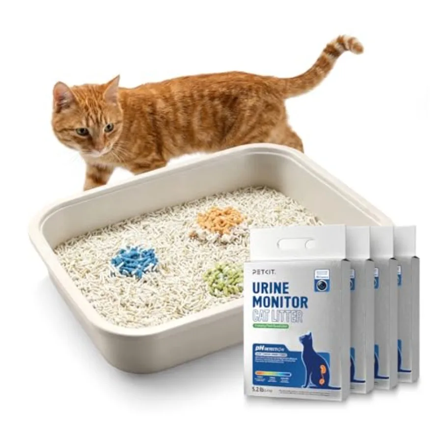 Tofu Cat Litter, Superior Clumping Flushable, 100% Natural Ingredients Plant Cat Litter, Urine pH Detection Tofu Litter, Dust-F
Tofu Cat Litter, Superior Clumping Flushable, 100% Natural Ingredients Plant Cat Litter, Urine pH Detection Tofu Litter, Dust-F