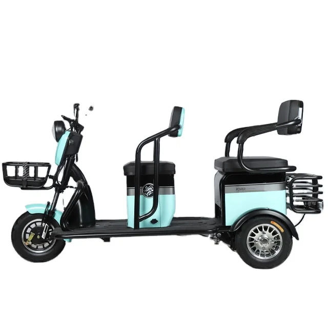 New Fashion 48V 60V 500W Electric Tricycle for Adults and Elderly Custom Export for Cargo and Passenger Use Motorized Driving
New Fashion 48V 60V 500W Electric Tricycle for Adults and Elderly Custom Export for Cargo and Passenger Use Motorized Driving