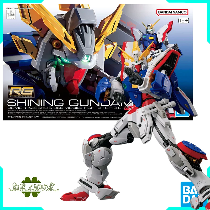 Bandai Original GUNDAM RG SHINING GUNDAM Anime Action Figure Assembly Model Toys Collectible Model Ornaments
Bandai Original GUNDAM RG SHINING GUNDAM Anime Action Figure Assembly Model Toys Collectible Model Ornaments