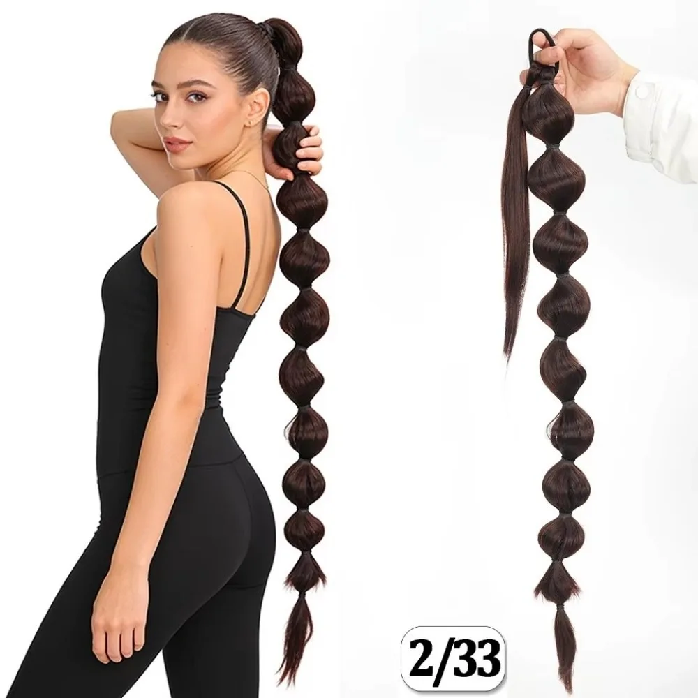 Extended Length Bubble Ponytail Extensions Voluminous Look Fluffy Texture Synthetic Hair Extensions Bubble Style
Extended Length Bubble Ponytail Extensions Voluminous Look Fluffy Texture Synthetic Hair Extensions Bubble Style