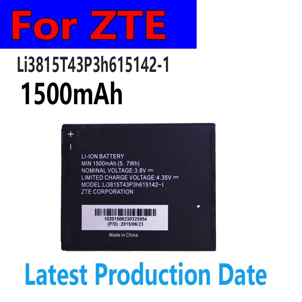 Flash sales Li3815T43P3h615142-1 1500mAh For ZET CORPORATION rechargeable batteries Battery
Flash sales Li3815T43P3h615142-1 1500mAh For ZET CORPORATION rechargeable batteries Battery