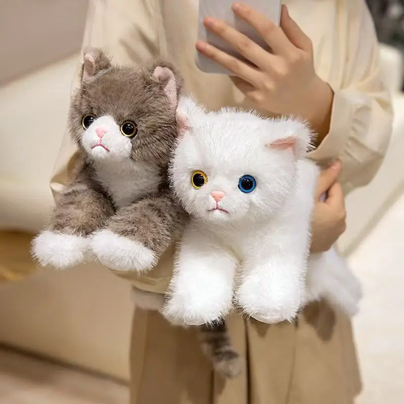 New Cute Simulation Cat Plush Toys Soft Stuffed 5 Colour Kitten Model Fake Cat Realist Animals Kids Girls Valentine's Day Gift
New Cute Simulation Cat Plush Toys Soft Stuffed 5 Colour Kitten Model Fake Cat Realist Animals Kids Girls Valentine's Day Gift