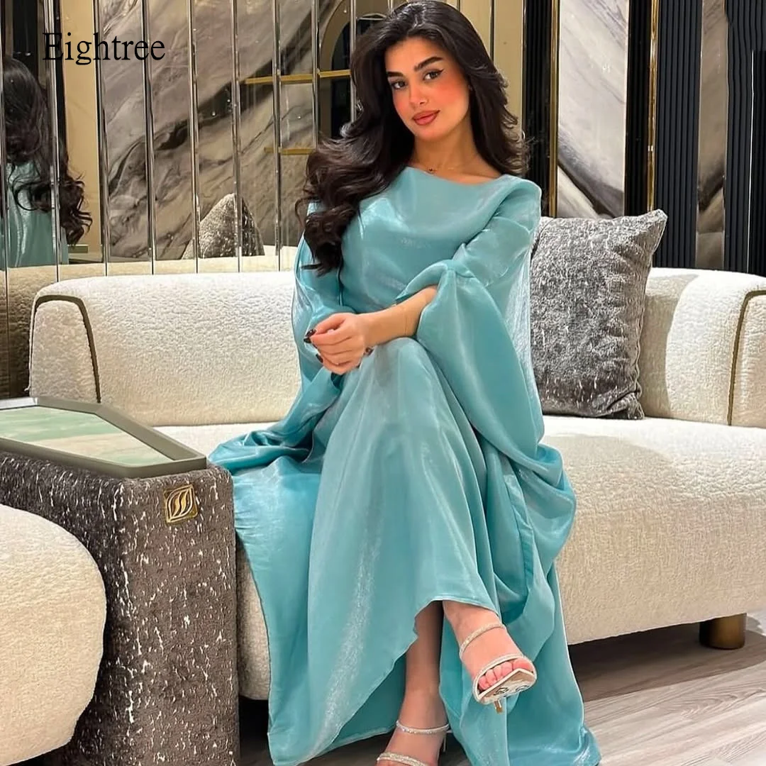 Eightree Modern Sky Blue/Champagne Evening Dresses Saudi Cap Sleeves Prom Gown O Neck Formal Party Gowns Newest Customized
Eightree Modern Sky Blue/Champagne Evening Dresses Saudi Cap Sleeves Prom Gown O Neck Formal Party Gowns Newest Customized