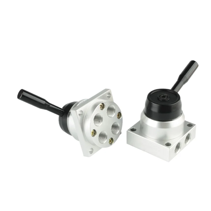 Pneumatic manual valve K34R6-8/8D/8L three-position four-way hand-operated handboard cylinder directional control valve
Pneumatic manual valve K34R6-8/8D/8L three-position four-way hand-operated handboard cylinder directional control valve
