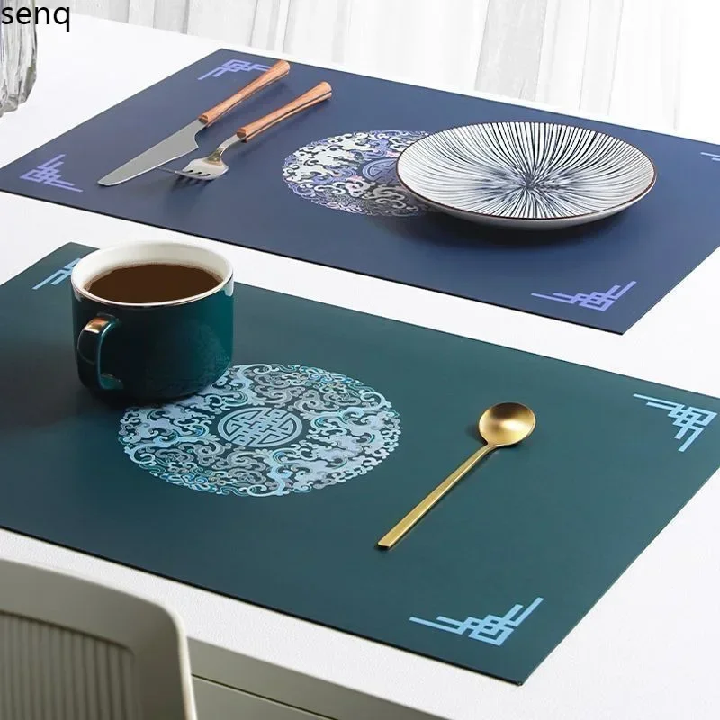 Simple Square Leather Placemats Kitchen Mats Oil Scald Resistant Waterproof Mat Table Decoration and Accessories
Simple Square Leather Placemats Kitchen Mats Oil Scald Resistant Waterproof Mat Table Decoration and Accessories
