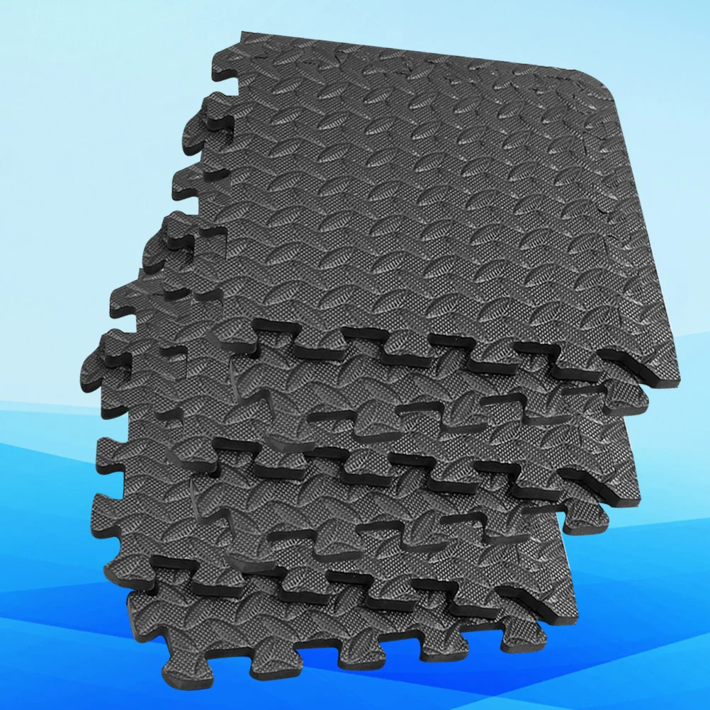 6 Pcs Area Rugs Leaf Grain Play Mat Brick Game Pad Splicing Floor Pads for Gym Black Child
6 Pcs Area Rugs Leaf Grain Play Mat Brick Game Pad Splicing Floor Pads for Gym Black Child