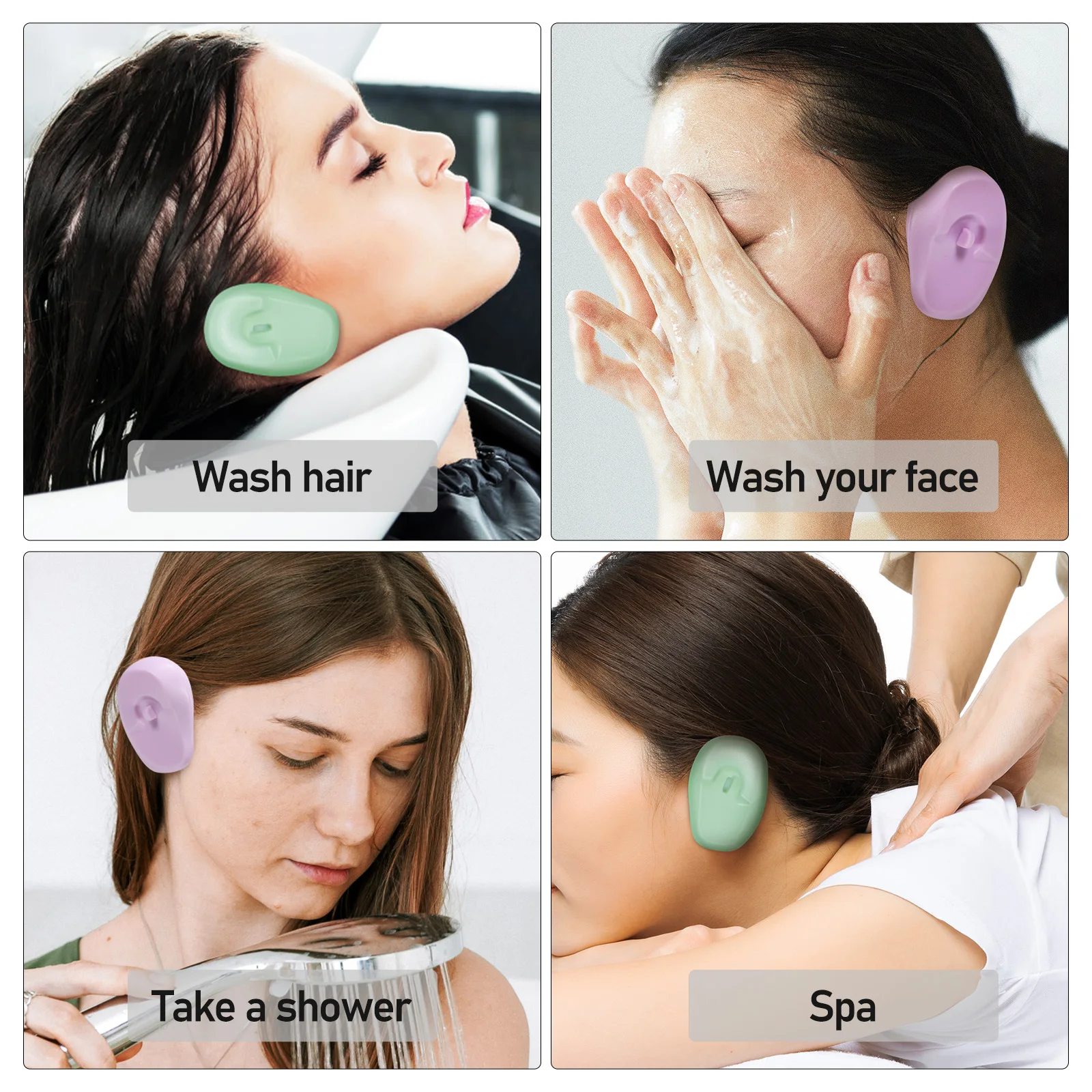 Hair Dye Earmuffs Covers Shower Dryer Silicone Coloring Protectors Dyeing Ear Protectors For Hair Non Slip Soft Purple
Hair Dye Earmuffs Covers Shower Dryer Silicone Coloring Protectors Dyeing Ear Protectors For Hair Non Slip Soft Purple