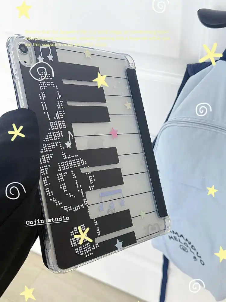 Music Piano Keys Fold Protective Cover For iPad Air 11 Case iPad 10th 11th A16 9th Cover for iPad Pro 11 10.9in 13 M4 M5 2025
Music Piano Keys Fold Protective Cover For iPad Air 11 Case iPad 10th 11th A16 9th Cover for iPad Pro 11 10.9in 13 M4 M5 2025