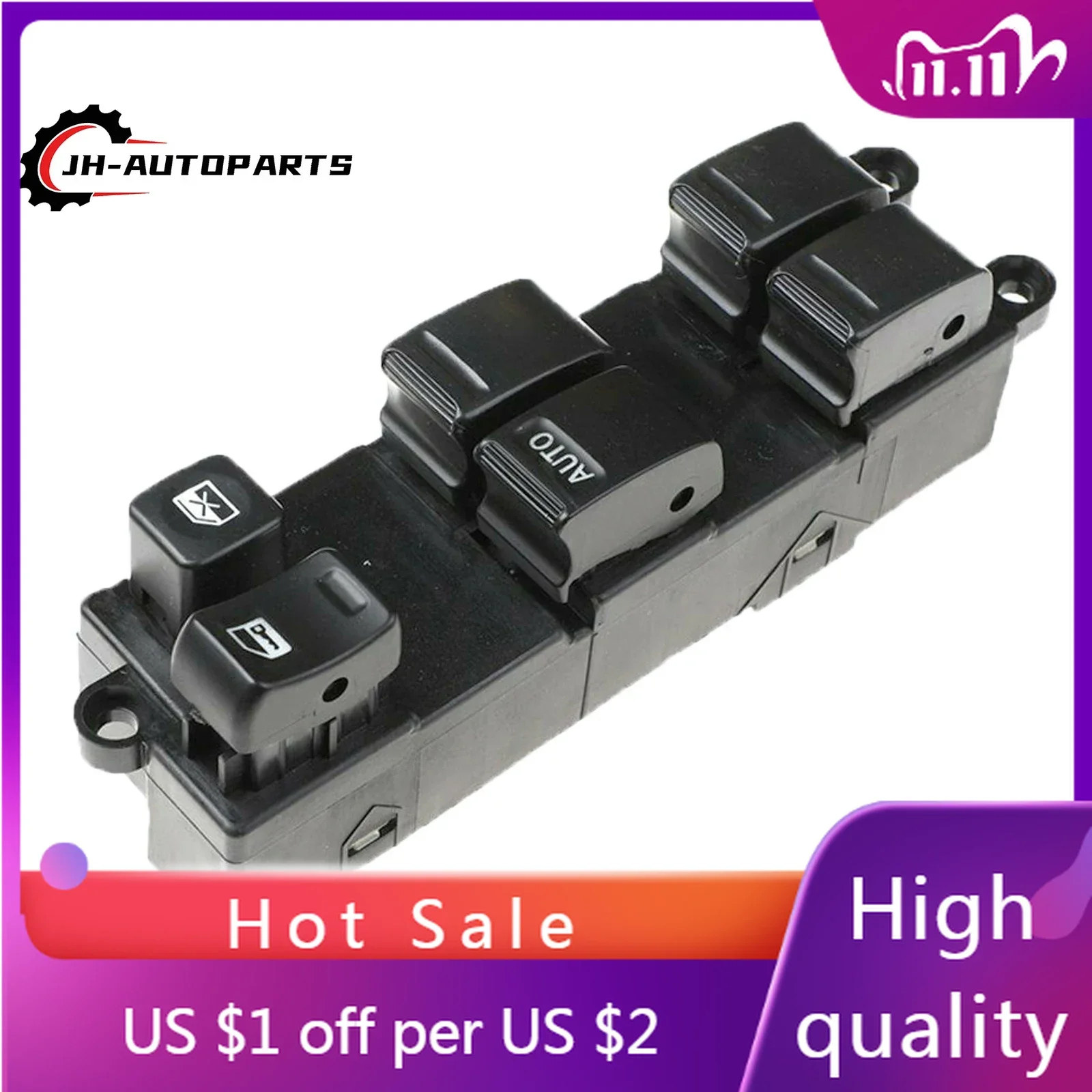 Master Power Electric Window Switch 25401-EQ305 For Nissan X-Trail 2002 2003 2004 2005 2006 2007
Master Power Electric Window Switch 25401-EQ305 For Nissan X-Trail 2002 2003 2004 2005 2006 2007