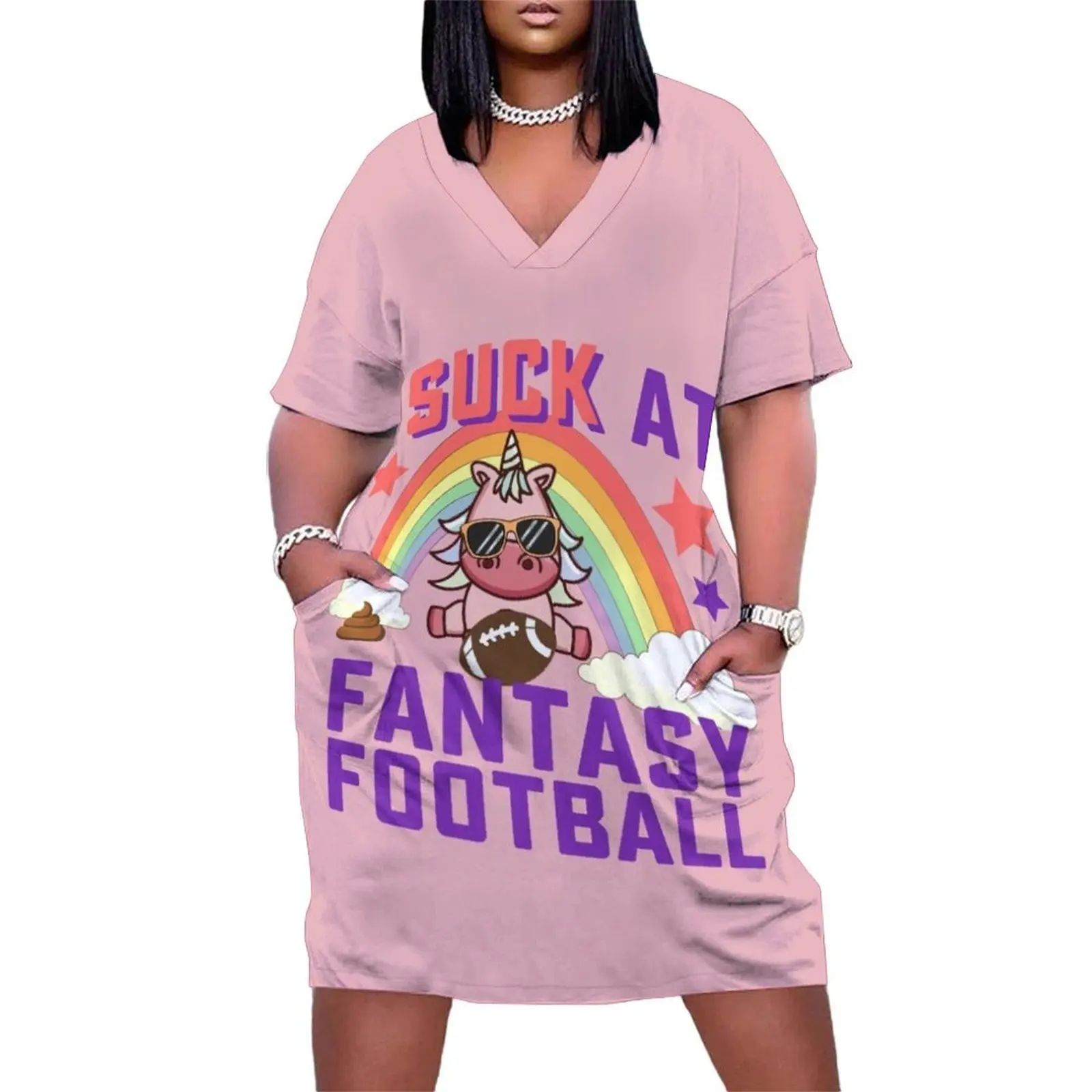 I Suck At Fantasy Football Funny Loser Unicorn Loose Pocket Dress fairy dress wedding guest dress 2025
I Suck At Fantasy Football Funny Loser Unicorn Loose Pocket Dress fairy dress wedding guest dress 2025