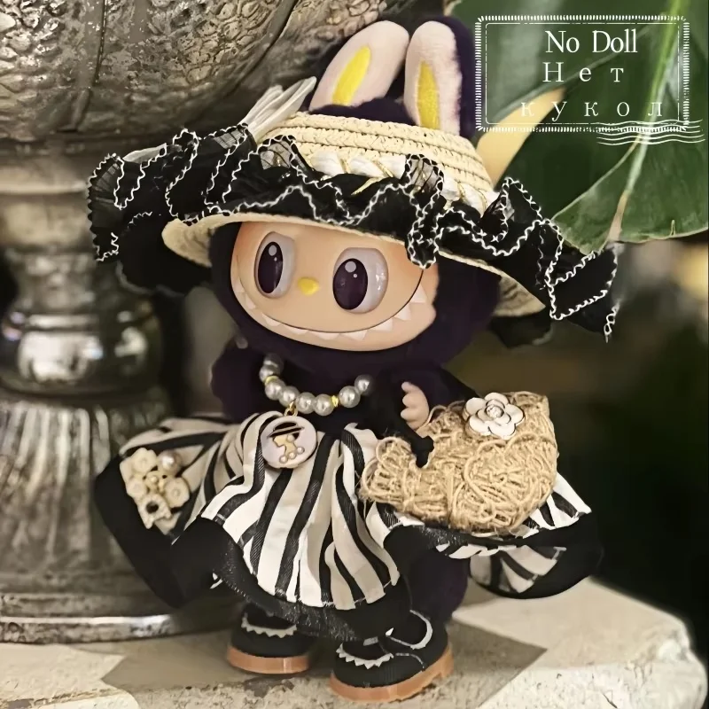 Hot Sale For Labubu Doll Clothes Princess Hepburn Style 15/17cm Labubu Suit Clothes Diy Labubu Accessories Girl Gifts No Doll
Hot Sale For Labubu Doll Clothes Princess Hepburn Style 15/17cm Labubu Suit Clothes Diy Labubu Accessories Girl Gifts No Doll