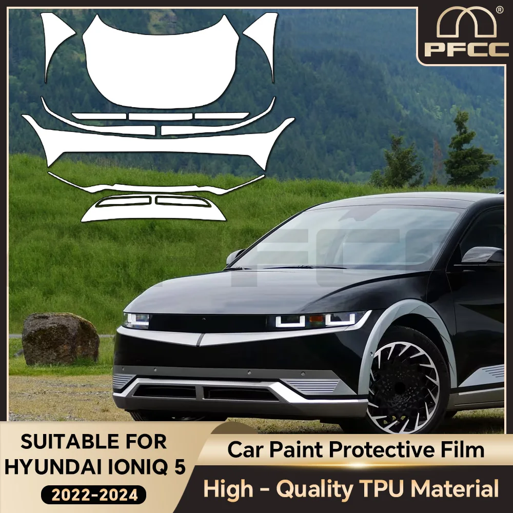 PPF For Hyundai IONIQ 5 2022-2024 Paint Protection Film Pre-cut Clear PPF Car Body Anti-scratch Resistant Invisible Repairable
PPF For Hyundai IONIQ 5 2022-2024 Paint Protection Film Pre-cut Clear PPF Car Body Anti-scratch Resistant Invisible Repairable