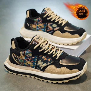 2025 Autumn Men's Fleece-Lined Dad Shoes | Thick Bottom Heightening Retro Pattern Warm Casual Shoes Rubber Sole
2025 Autumn Men's Fleece-Lined Dad Shoes | Thick Bottom Heightening Retro Pattern Warm Casual Shoes Rubber Sole