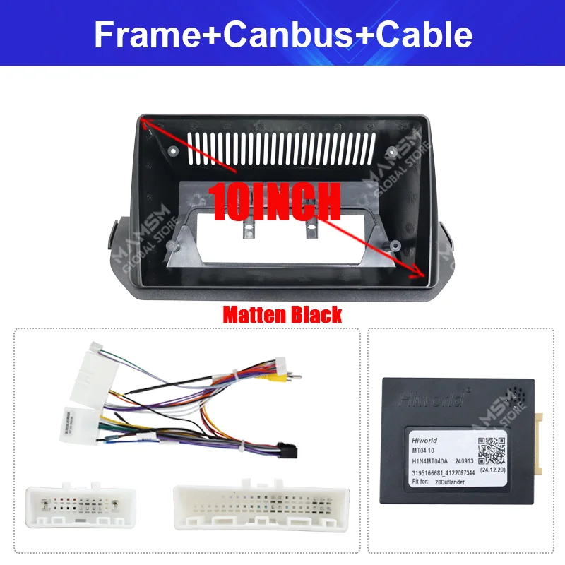 For 2023-2024 MITSUBISHI TRITON/OUTLANDER 10inch car radio android fascia multimedia cd mp5 video Audio stereo panel frame cable 
For 2023-2024 MITSUBISHI TRITON/OUTLANDER 10inch car radio android fascia multimedia cd mp5 video Audio stereo panel frame cable