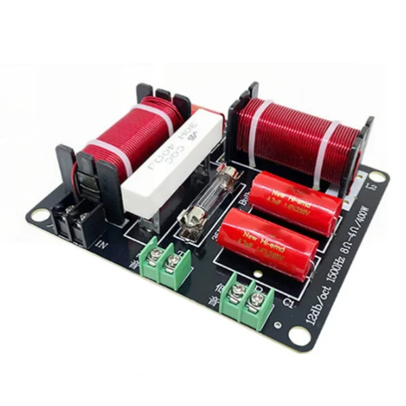 AA08-High-Power 400W High& Low Sound Two-Way Frequency Divider Audiophile-Grade Ktv Stage Speaker Sound Board DIY Audio
AA08-High-Power 400W High& Low Sound Two-Way Frequency Divider Audiophile-Grade Ktv Stage Speaker Sound Board DIY Audio