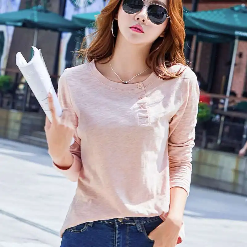Women's Loose Slimming Long Sve T-irt Bamboo Cotton Casual round Ne Patchwork T-irt Comfortable Breathable Spring
Women's Loose Slimming Long Sve T-irt Bamboo Cotton Casual round Ne Patchwork T-irt Comfortable Breathable Spring