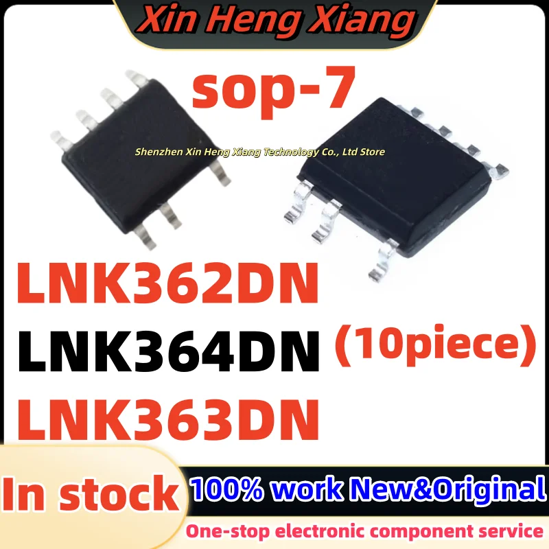 (10-pcs) LNK364DN LNK362DN LNK363DN sop-7
(10-pcs) LNK364DN LNK362DN LNK363DN sop-7