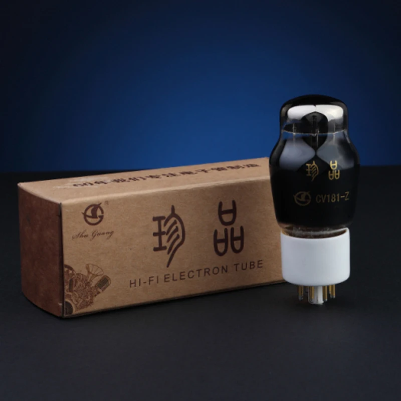 Dawning carbon injection treasure tube CV181-Z/6SN7/6N8P/6H8C electronic tube/original test pairing
Dawning carbon injection treasure tube CV181-Z/6SN7/6N8P/6H8C electronic tube/original test pairing
