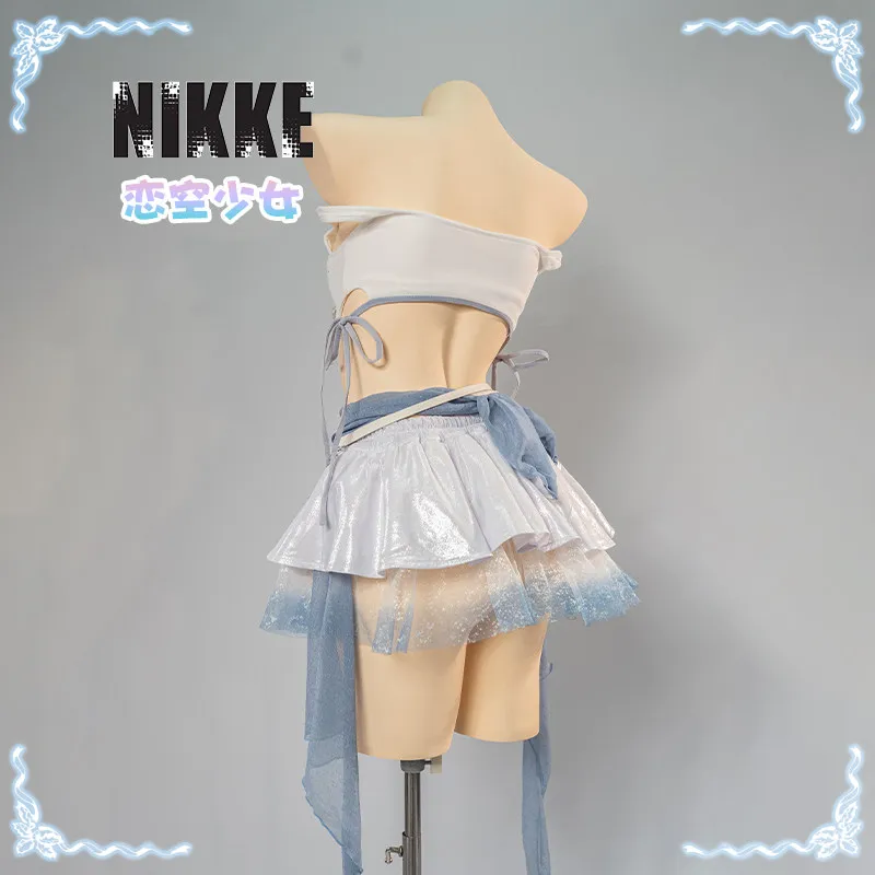 Anime Nikke Dorothy Cosplay Costume New Sweet Beauty Group Song Dress Headwear Halloween Carnival Party Woman Dorothy Uniform
Anime Nikke Dorothy Cosplay Costume New Sweet Beauty Group Song Dress Headwear Halloween Carnival Party Woman Dorothy Uniform
