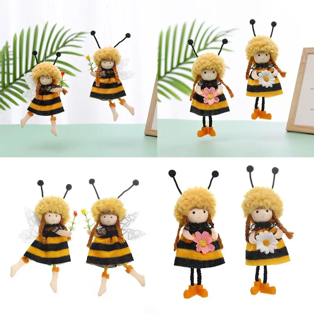 Multicolor Plush Bee Girl Doll Cartoon Embellishment Angel Doll Hanging Pendant Accessories Drop Ornaments Bee Festival Day
Multicolor Plush Bee Girl Doll Cartoon Embellishment Angel Doll Hanging Pendant Accessories Drop Ornaments Bee Festival Day