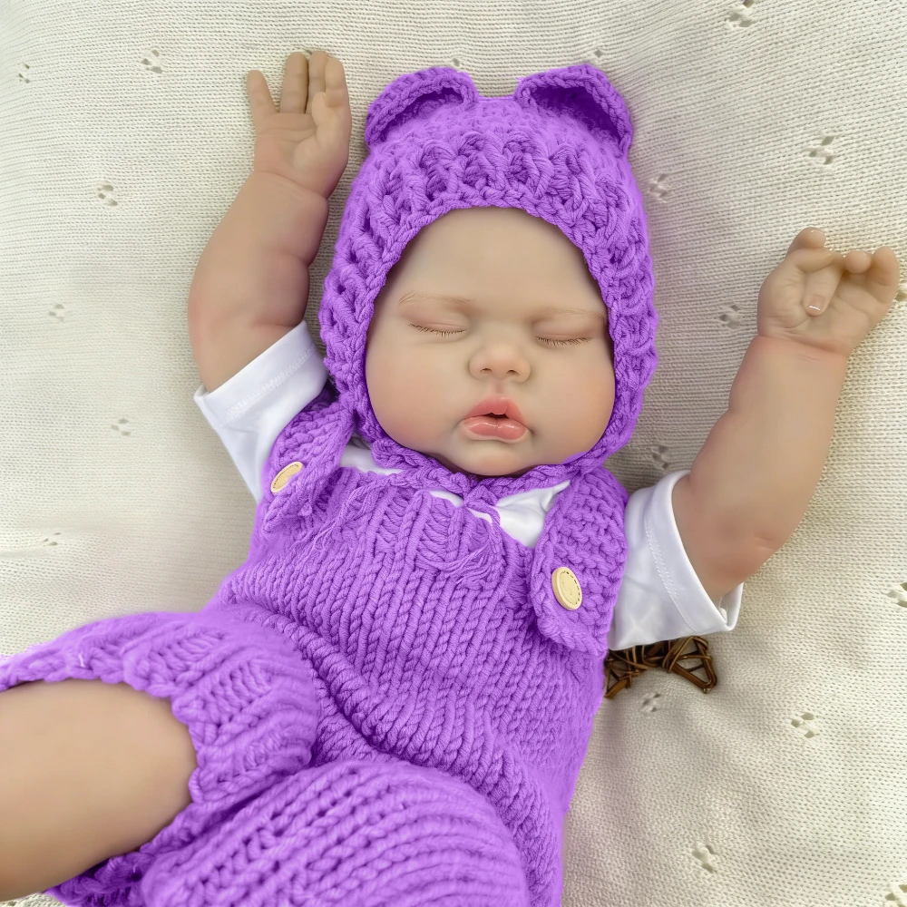 BZDOLL 20 in 50 CM Vinyl Limbs Cloth Body Lifelike Reborn Baby Doll with 3D Skin And Visible Veins Asleep Fat Toy for Kids Gift
BZDOLL 20 in 50 CM Vinyl Limbs Cloth Body Lifelike Reborn Baby Doll with 3D Skin And Visible Veins Asleep Fat Toy for Kids Gift