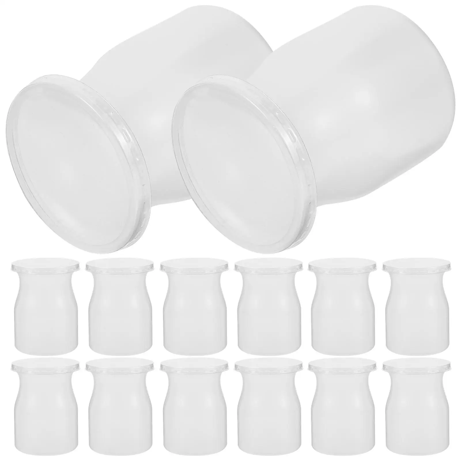 20 Set Dessert Cups with Lids for Yogurt Pudding Mousse Parfaits Cups With Lids Portable Milk Jars Safe
20 Set Dessert Cups with Lids for Yogurt Pudding Mousse Parfaits Cups With Lids Portable Milk Jars Safe