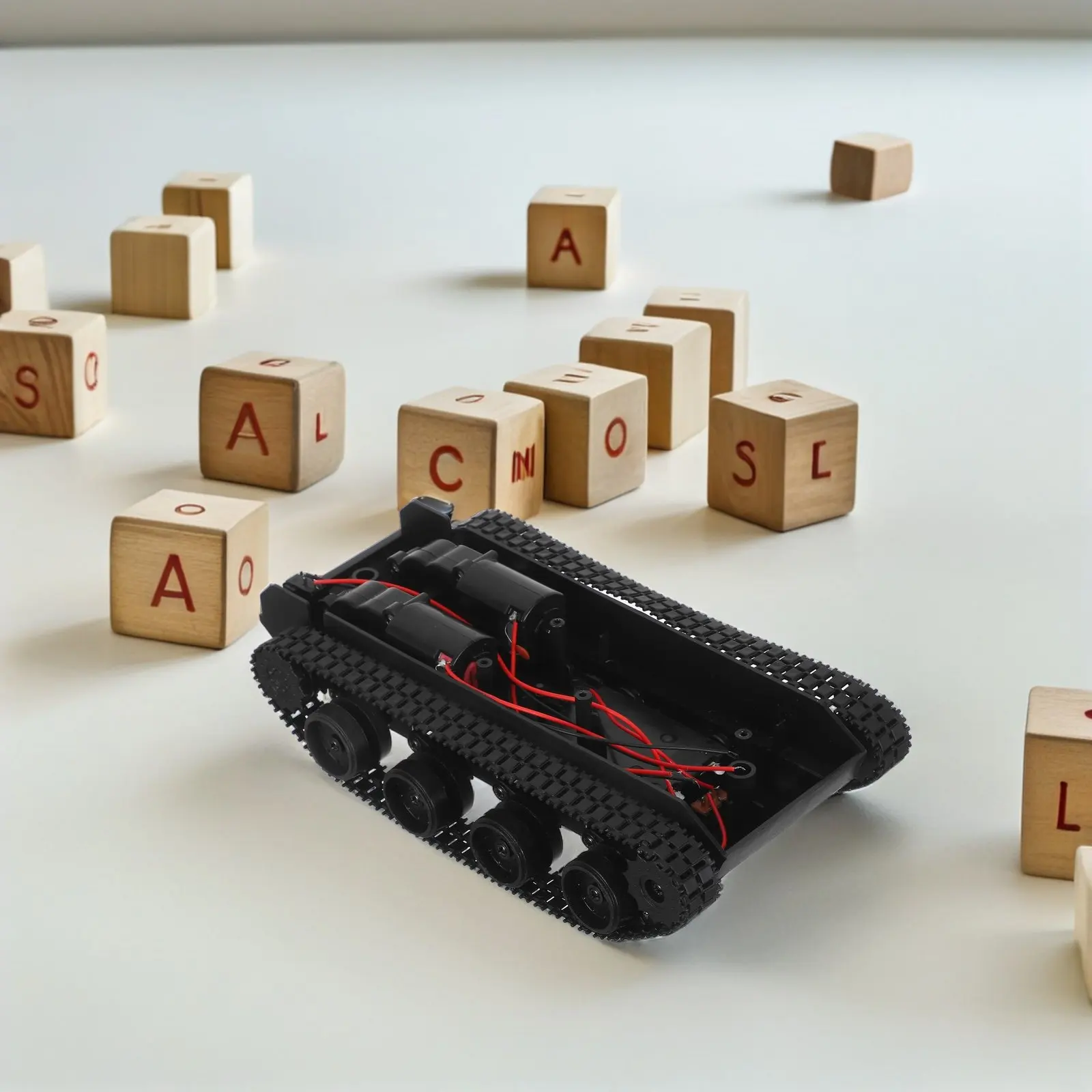 Tank Track Chassis Lightweight Robot Car Kit For Stem Education Diy Tracked Vehicle Platform With Shock Absorption For
Tank Track Chassis Lightweight Robot Car Kit For Stem Education Diy Tracked Vehicle Platform With Shock Absorption For