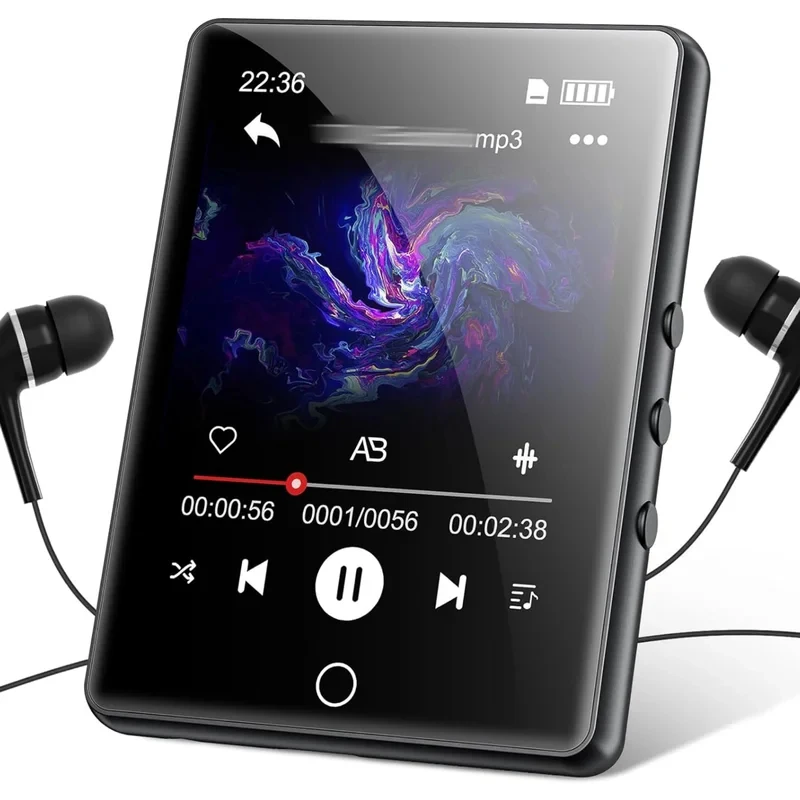 HiFi Bluetooth MP3 Player, Touch Screen Lossless Music Player, Portable MP4 with E-book, Student Walkman for Sports
HiFi Bluetooth MP3 Player, Touch Screen Lossless Music Player, Portable MP4 with E-book, Student Walkman for Sports