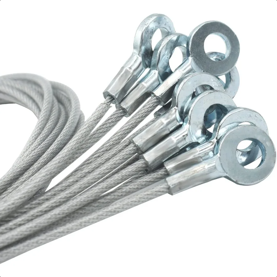 1 8" m Wire Diam Gaanized Steel Cable Eyelets Ended Short Rope Lanyard Safety Tether Chain Lock with Vinyl Coated Cover 10 Pcs
1 8" m Wire Diam Gaanized Steel Cable Eyelets Ended Short Rope Lanyard Safety Tether Chain Lock with Vinyl Coated Cover 10 Pcs