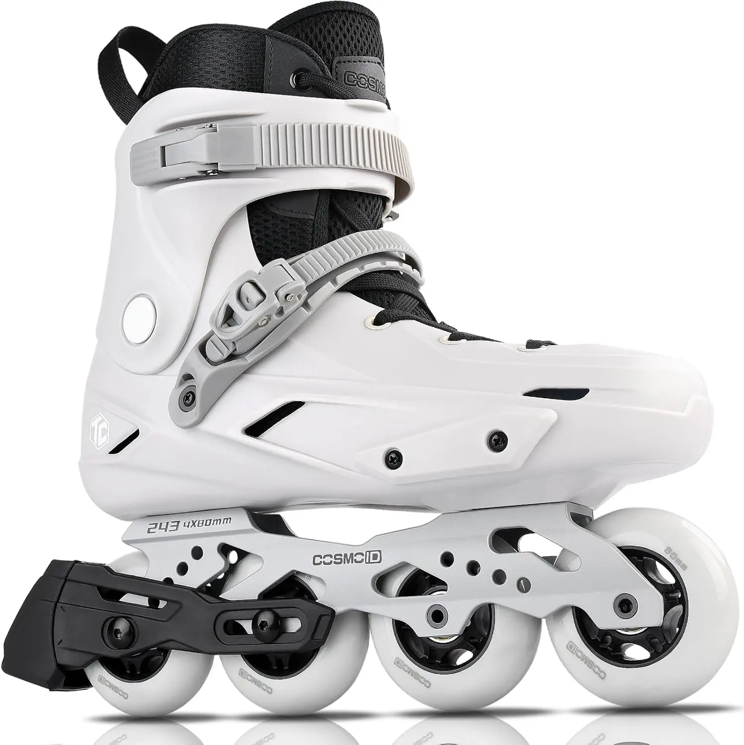 Inline Skates for Adults & Teens - Professional Roller Blades, Fitness & Recreation, Grey, Size 4-13
Inline Skates for Adults & Teens - Professional Roller Blades, Fitness & Recreation, Grey, Size 4-13